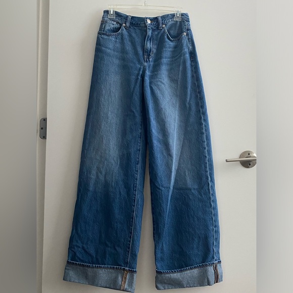 Madewell Superwide-Leg Jeans in Fannin Wash - Picture 4 of 6